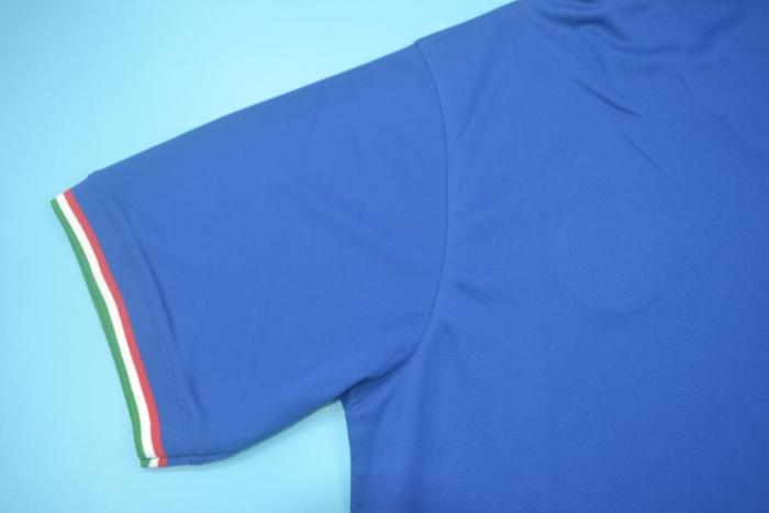 Retro Jersey 1986 Italy R.BAGGIO 15 Home Soccer Jersey Vintage Football Shirt