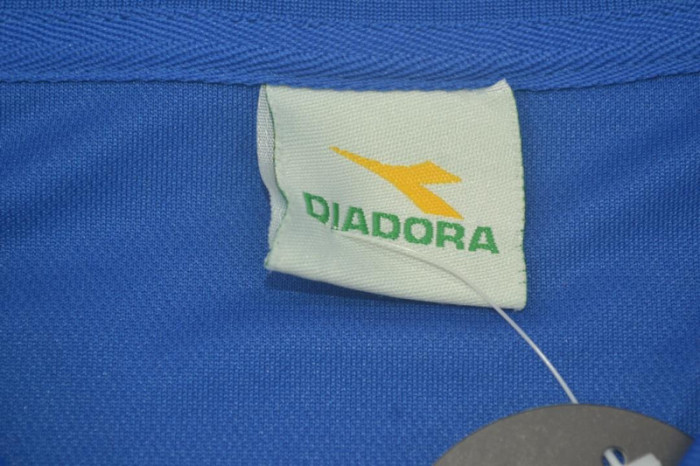 Retro Jersey 1986 Italy R.BAGGIO 15 Home Soccer Jersey Vintage Football Shirt