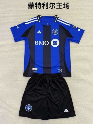 Adult Uniform 2025-2026 Montréal Impact Home Soccer Jersey Shorts Montreal Impact Football Kit