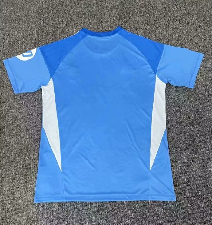 Fans Version 2025-2026 Real Madrid Blue Soccer Training Jersey Real Football Shirt