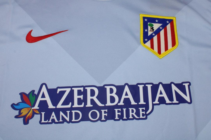 Retro Jersey 2014-2015 Atletico Madrid Away Grey Soccer Jersey Vintage Football Shirt