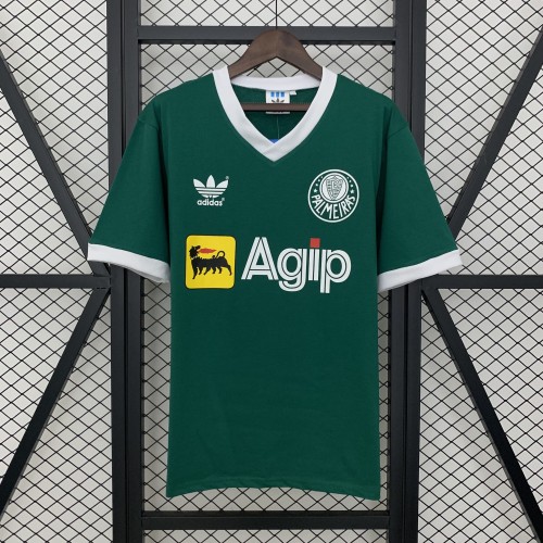 Retro Jersey 1987-1988 Palmeiras Home Soccer Jersey Vintage Football Shirt