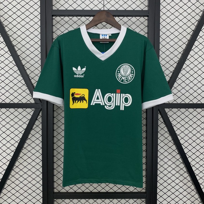 Retro Jersey 1987-1988 Palmeiras Home Soccer Jersey Vintage Football Shirt