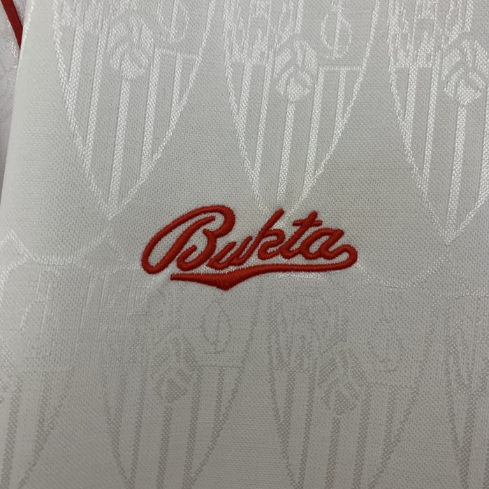 Retro Jersey 1991-1992 Sevilla Home Soccer Jersey Vintage Football Shirt