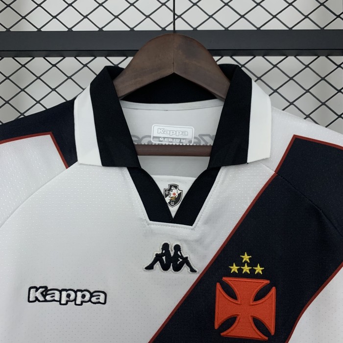 Retro Jersey Vasco Da Gama 1997 White Soccer Jersey Vintage Football Shirt