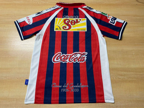 Retro Jersey 1999-2000 Chivas Third Away Soccer Jersey Vintage Football Shirt
