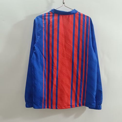 Retro Model 1995-1996 PSG Blue/Red Soccer Windbreaker Jacket Paris Football Jacket