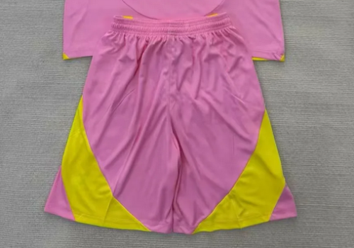Fan Version 2025 Scotland Away Pink Soccer Shorts Football Shorts