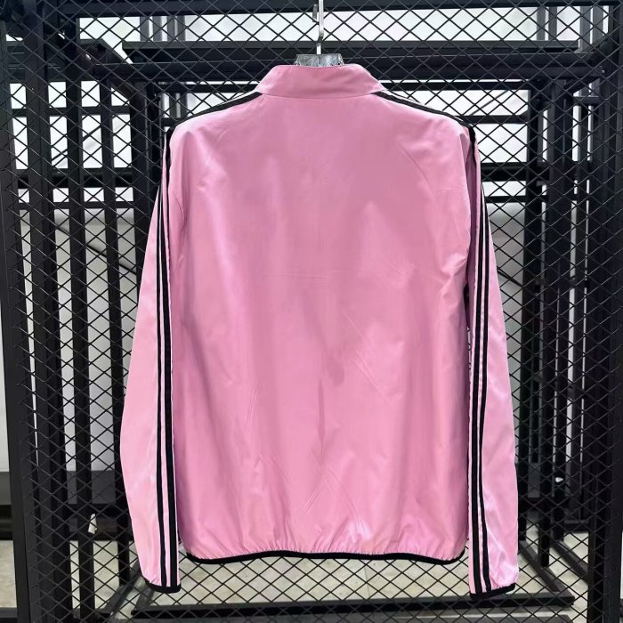 2025-2026 Inter Miami Pink Soccer Windbreaker Jacket Football Jacket