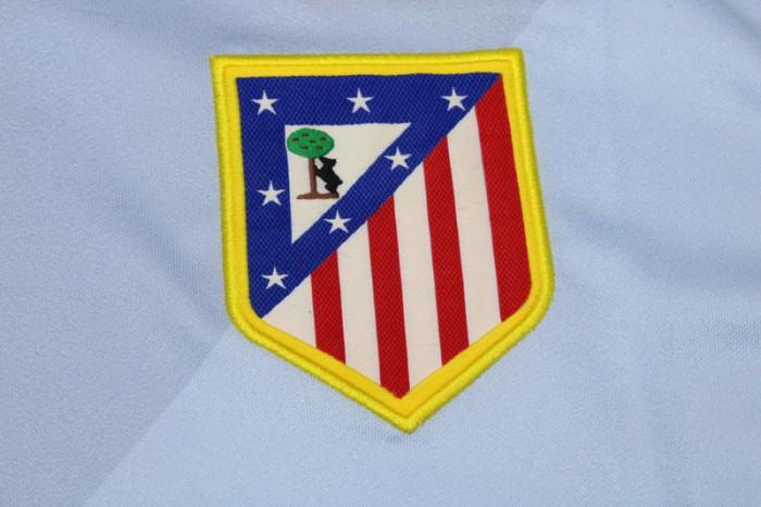 Retro Jersey 2014-2015 Atletico Madrid Away Grey Soccer Jersey Vintage Football Shirt