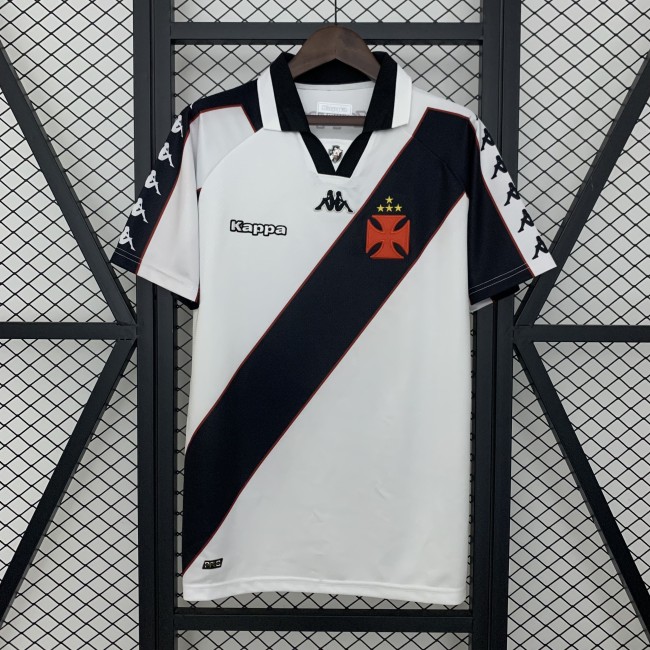 Retro Jersey Vasco Da Gama 1997 White Soccer Jersey Vintage Football Shirt