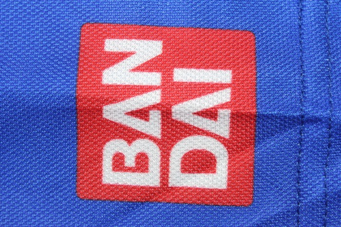 with LFP Patch Retro Jersey 1996-1997 Atletico Madrid CAMINERO 21 Third Away Blue/White Soccer Jersey Vintage Football Shirt