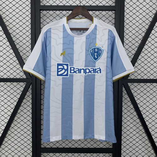 Fan Version 2025-2026 Paysandu Sport Club Home Soccer Jersey Football Shirt