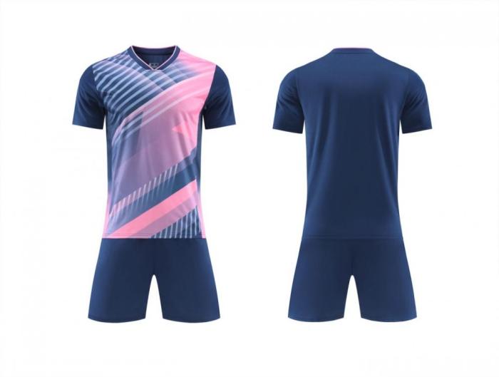 7301 Blank DIY Soccer Training Uniforms Men's Custom Jersey and Shorts