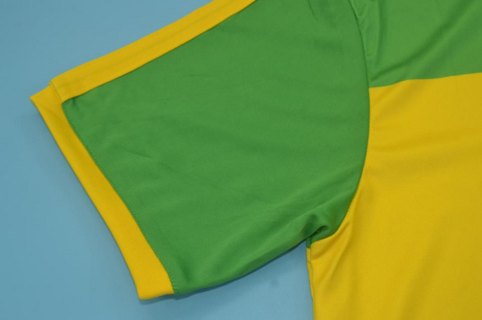 Retro Jersey 2014 Flamengo Green/Yellow Soccer Jersey Vintage Football Shirt