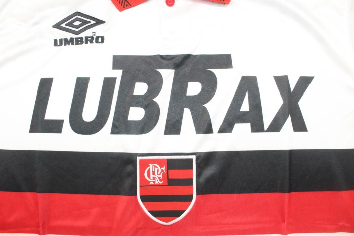 Retro Jersey 1994 Flamengo ROMARIO 11 Away White Soccer Jersey Vintage Football Shirt