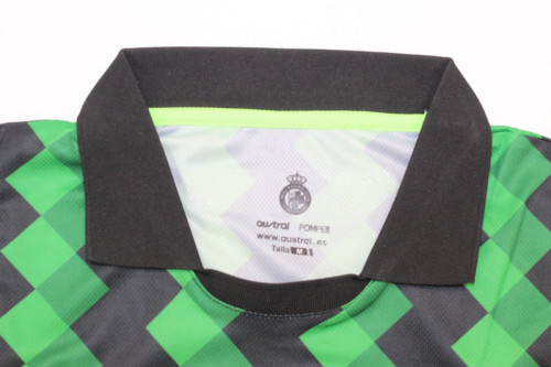 Fan Version 2025-2026 Racing de Santander 112th Anniversary Green Goalkeeper Soccer Jersey Football Shirt