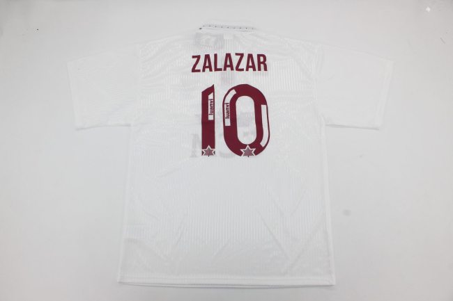 Retro Jersey 1995-1996 Albacete Balompié ZALAZAR 10 Home Soccer Jersey Vintage Football Shirt