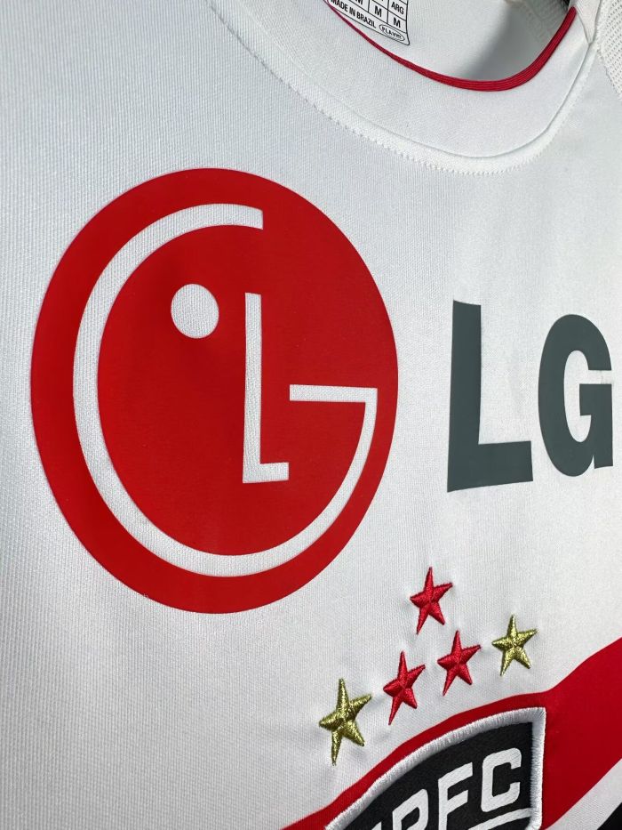 Retro Jersey 2007-2008 Flamengo Away White Soccer Jersey Vintage Football Shirt