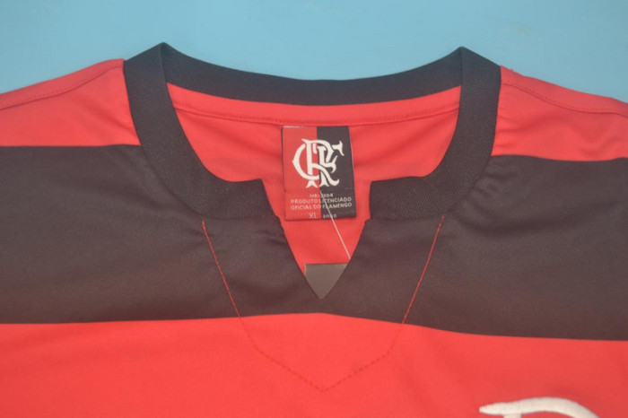 Retro Jersey 1978-1979 Flamengo ZICO 10 Home Red/Black Soccer Jersey Vintage Football Shirt
