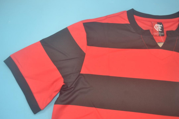 Retro Jersey 1978-1979 Flamengo ZICO 10 Home Red/Black Soccer Jersey Vintage Football Shirt