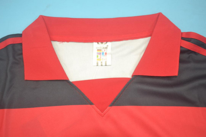 Retro Jersey 1988 Flamengo 10 Home Soccer Jersey Vintage Football Shirt