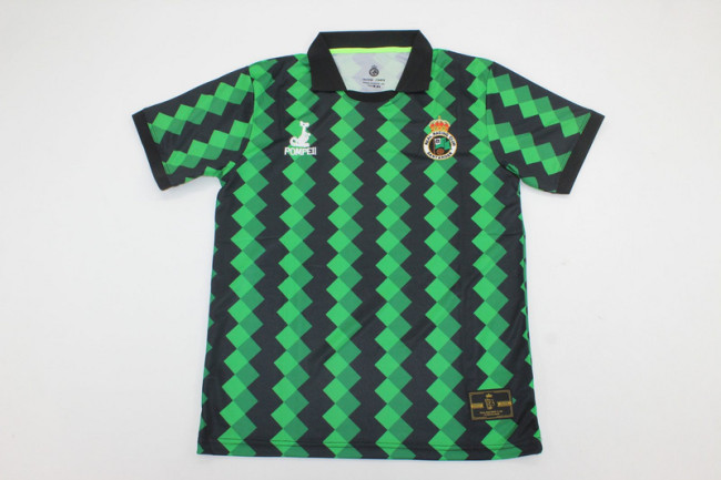 Fan Version 2025-2026 Racing de Santander 112th Anniversary Green Goalkeeper Soccer Jersey Football Shirt