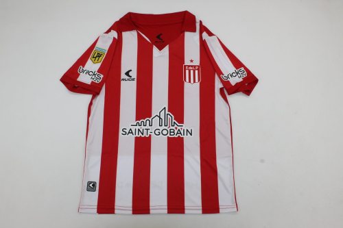 with AFA Patch Fans Version 2025-2026 La Plata Home Soccer Jersey Football Shirt