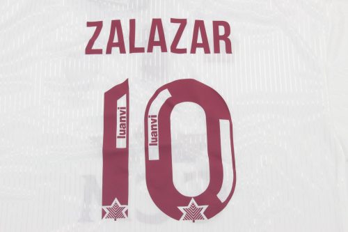 Retro Jersey 1995-1996 Albacete Balompié ZALAZAR 10 Home Soccer Jersey Vintage Football Shirt