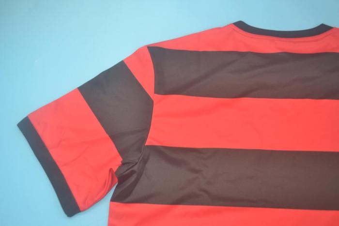 Retro Jersey 1978-1979 Flamengo ZICO 10 Home Red/Black Soccer Jersey Vintage Football Shirt