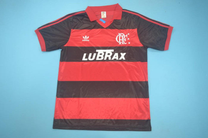 Retro Jersey 1990 Flamengo 11 Home Soccer Jersey Vintage Football Shirt