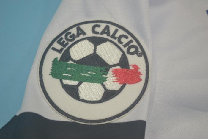 with Serie A Patch Retro Jersey 1997-1998 Inter Milan ADRIANO 10 Away White Soccer Jersey Vintage Football Shirt