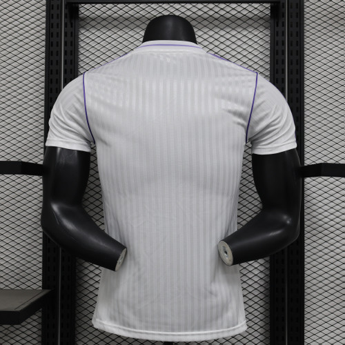 Retro Model Player Version Real Madrid 2025-2026 White Soccer Jersey Real Football Shirt