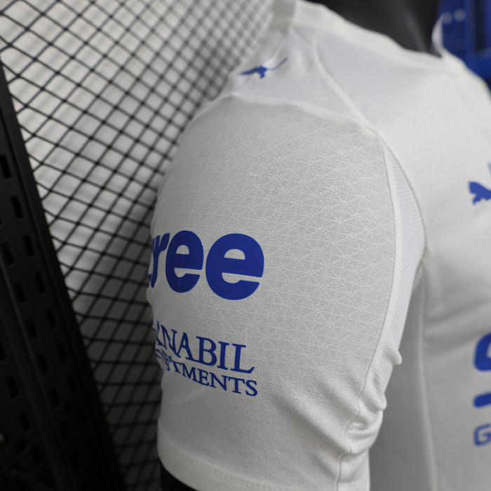 Player Version 2025-2026 Al-Hilal Saudi Away White Soccer Jersey Football Shirt