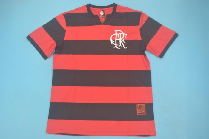 Retro Jersey 1978-1979 Flamengo ZICO 10 Home Red/Black Soccer Jersey Vintage Football Shirt