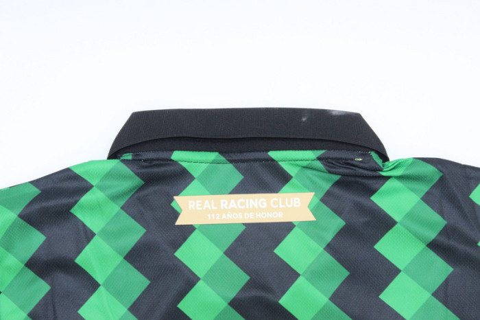 Fan Version 2025-2026 Racing de Santander 112th Anniversary Green Goalkeeper Soccer Jersey Football Shirt