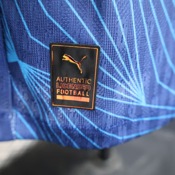 Player Version 2025-2026 Red Bull Bragantino Away Dark Blue Soccer Jersey Football Shirt