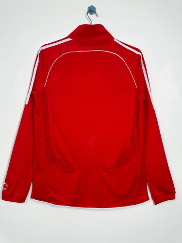 with Front Lettering Long Sleeve Retro Jersey 2006-2007 Liverpool UCL Final Home Soccer Jersey Vintage Football Shirt