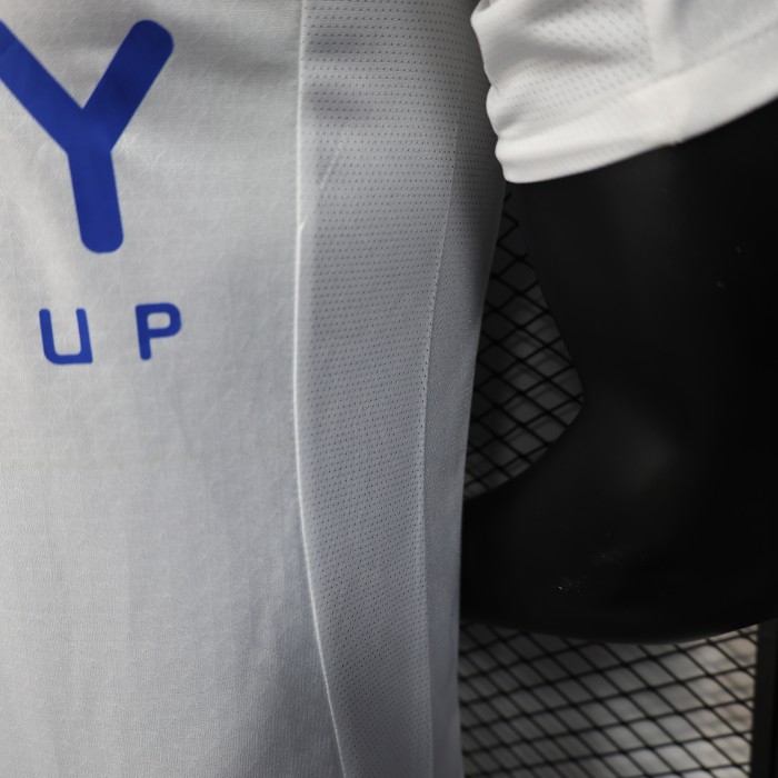 Player Version 2025-2026 Al-Hilal Saudi Away White Soccer Jersey Football Shirt