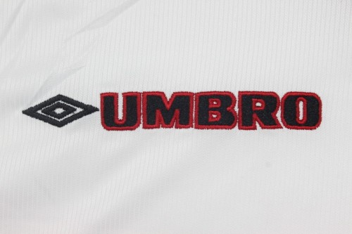 Retro Jersey 1999 Flamengo Away White Soccer Jersey Vintage Football Shirt
