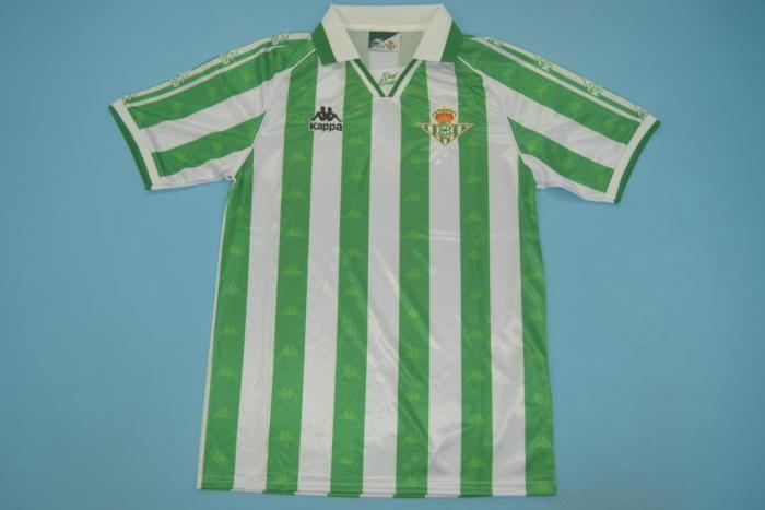 Retro Jersey 1995-1997 Real Betis JOAQUIN 17 Home Soccer Jersey Vintage Football Shirt
