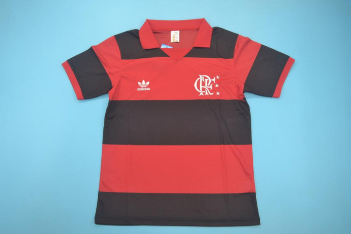 Retro Jersey 1984 Flamengo Home Soccer Jersey Vintage Football Shirt