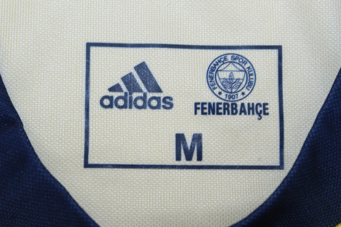 Retro Jersey 2007-2008 Fenerbahce ALEX 20 Home Soccer Jersey Vintage Football Shirt