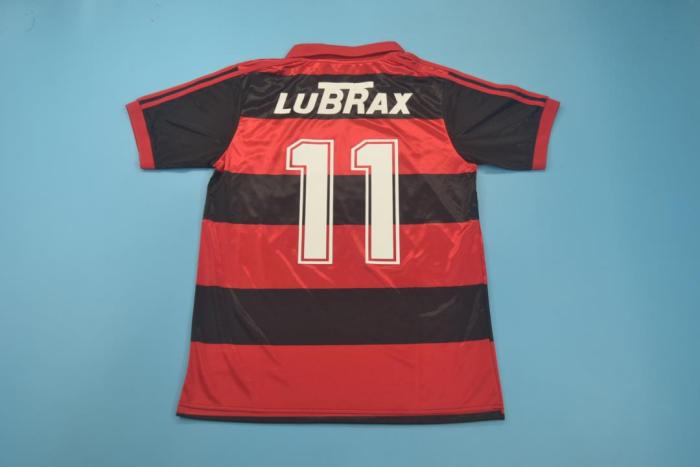 Retro Jersey 1990 Flamengo 11 Home Soccer Jersey Vintage Football Shirt