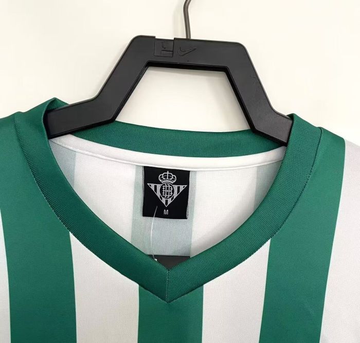 Retro Jersey 1976-1977 Real Betis Home Soccer Jersey Vintage Football Shirt