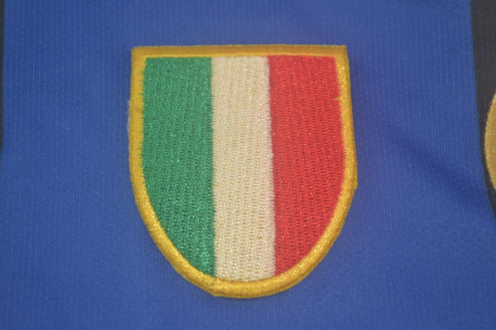 with Scudetto+UCL Patch Retro Jersey 2008-2009 Inter Milan UCL Version Home Soccer Jersey Vintage Football Shirt