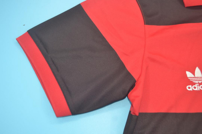 Retro Jersey 1984 Flamengo Home Soccer Jersey Vintage Football Shirt