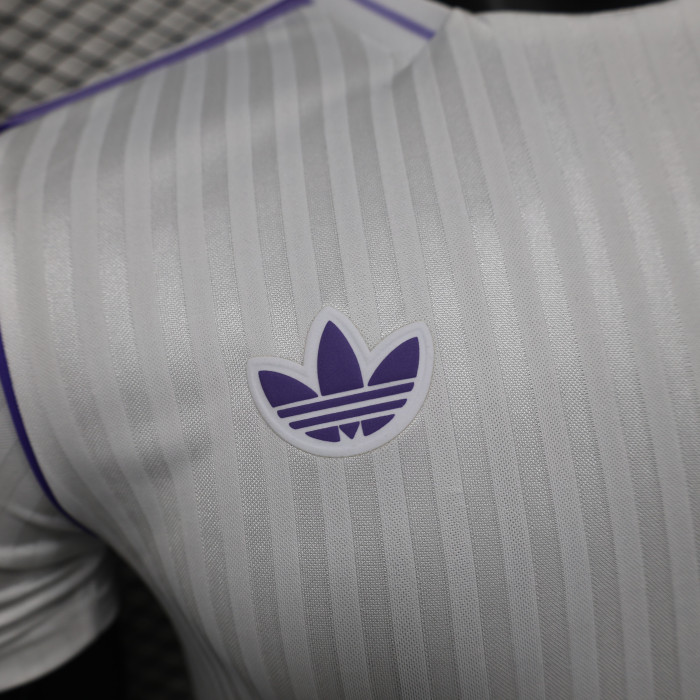 Retro Model Player Version Real Madrid 2025-2026 White Soccer Jersey Real Football Shirt