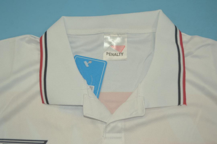 Retro Jersey 1993-1994 Sao Paulo FC 10 Home White Soccer Jersey Vintage Football Shirt