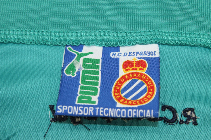 Retro Camisetas de Futbol 1996-1997 Espanyol TAMUDO 29 Third Away Soccer Jersey
